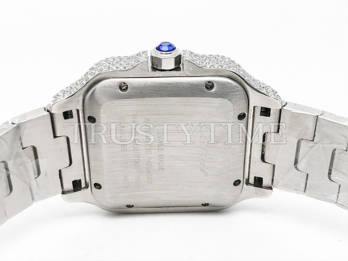 Копия часов Cartier Santos De Cartier 40 WSSA0018 Diamonds Арт.CR-0930