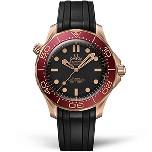 Копия часов Omega Seamaster Diver 300 Co-axial Master Chronometer 42mm 210.92.42.20.01.003 Арт.OM-1030