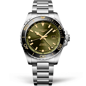 Копия часов Longines HydroConquest GMT 43 L3.890.4.06.6
