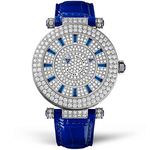 Franck Muller Ladies Collection Round Double Mystery 42-DM-D-2R-CD Blue