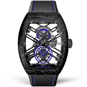 Franck Muller Vanguard Tourbillon V45-T-SQT-CARBON-BL