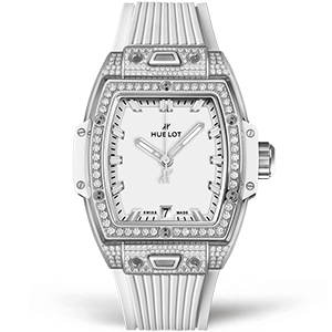 Копия часов Hublot Shaped Spirit Of Big Bang Titanium White Pave 39 662.NE.2010.RW.1604 Арт.HB-1297