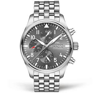 Копия часов IWC Pilot's Watch Chronograph Spitfire 43mm IW377719 Арт.IW-0815
