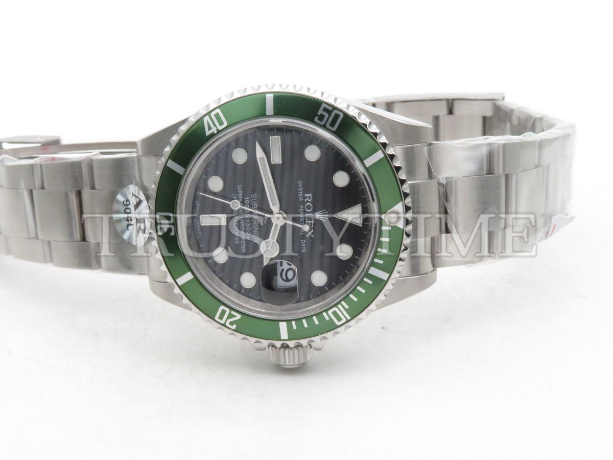 Копия часов Rolex Submariner “Kermit” 40mm 16610LV Арт.RX-1921