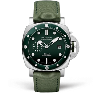 Panerai Submersible QuarantaQuattro eSteel™ Verde Smeraldo 44mm PAM01287