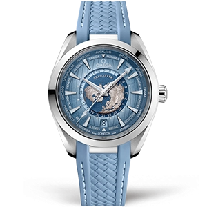 Omega Seamaster Aqua Terra Co-axial Master Chronometer GMT Worldtimer 43mm 220.12.43.22.03.002