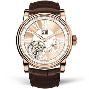 Roger Dubuis Hommage Flying Tourbillon With Large Date 45mm RDDBHO0568