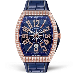 Franck Muller Vanguard Yachting V 45 SC DT D YACHTING NBR CD 5N BL (FM155B)