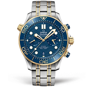 Omega Seamaster Diver 300m Co‑Axial Master Chronometer Chronograph 44mm 210.20.44.51.03.001