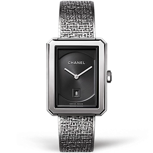 Chanel Boy-Friend Tweed Watch H4878
