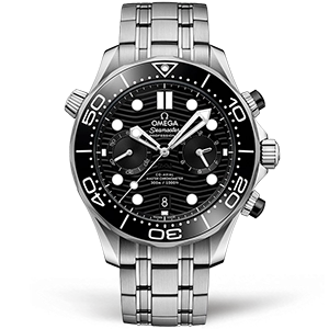 Omega Seamaster Diver 300m Co‑Axial Master Chronometer Chronograph 44mm 210.30.44.51.01.001
