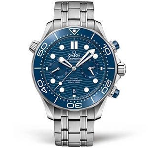 Omega Seamaster Diver 300m Co‑Axial Master Chronometer Chronograph 44mm 210.30.44.51.03.001