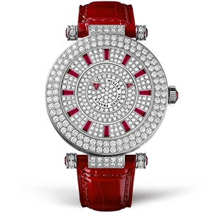 Franck Muller Ladies Collection Round Double Mystery 42-DM-D-2R-CD Red