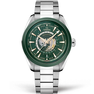 Omega Seamaster Aqua Terra Co-axial Master Chronometer GMT Worldtimer 43mm 220.30.43.22.10.001