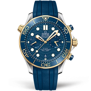 Omega Seamaster Diver 300m Co‑Axial Master Chronometer Chronograph 44mm 210.22.44.51.03.001