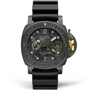 Panerai Submersible GMT Carbotech Navy Seals 42mm PAM01324