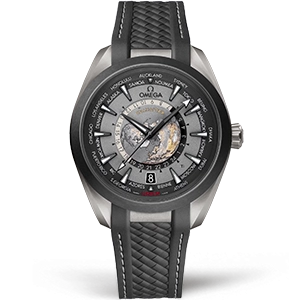 Omega Seamaster Aqua Terra Co-axial Master Chronometer GMT Worldtimer 43mm 220.92.43.22.99.001