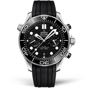 Omega Seamaster Diver 300m Co‑Axial Master Chronometer Chronograph 44mm 210.32.44.51.01.001